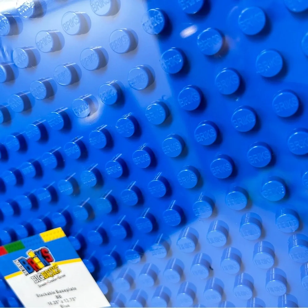 4 Classic Big Briks Baseplate Compatible with All Major Brands 13.75